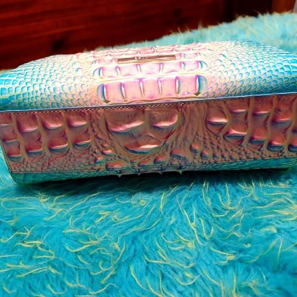 Brahmin cotton candy ombre Melbourne hillary crossbody NWT - Picture 9 of 15